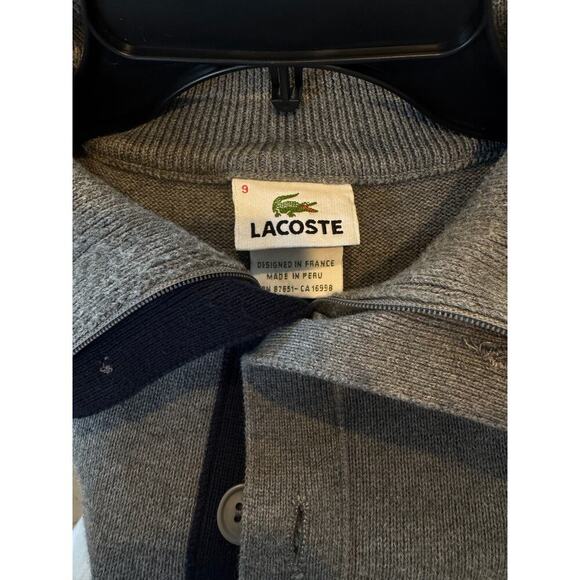 Lacoste Gray Men’s Regular Fit Paris Stretch Piqué Polo 2XL - Picture 4 of 4